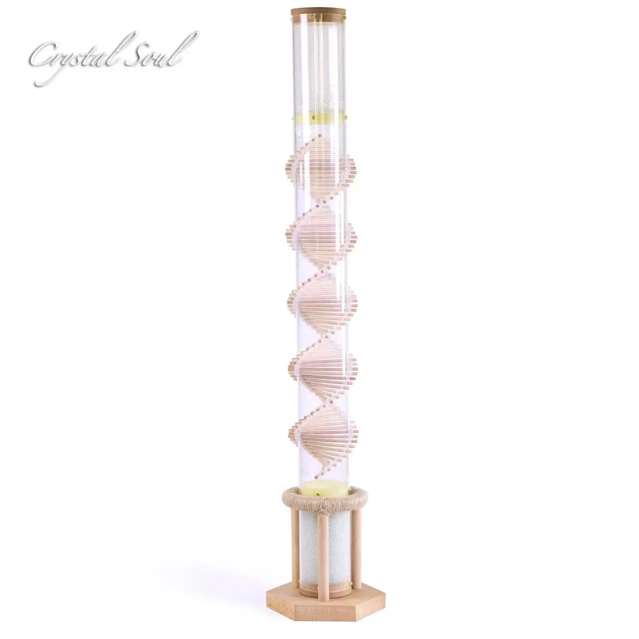 Clear Crystal Rain Stick-ToShay.org