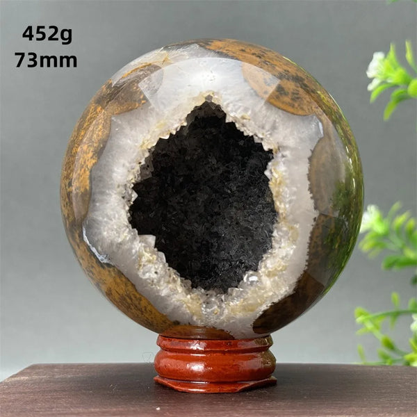 Ocean Jasper Geode Ball-ToShay.org