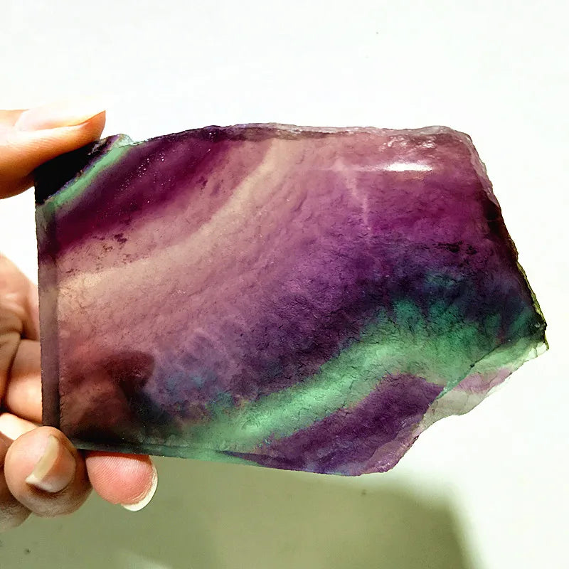 Rainbow Fluorite Slice-ToShay.org