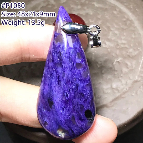 Purple Charoite Pendant-ToShay.org