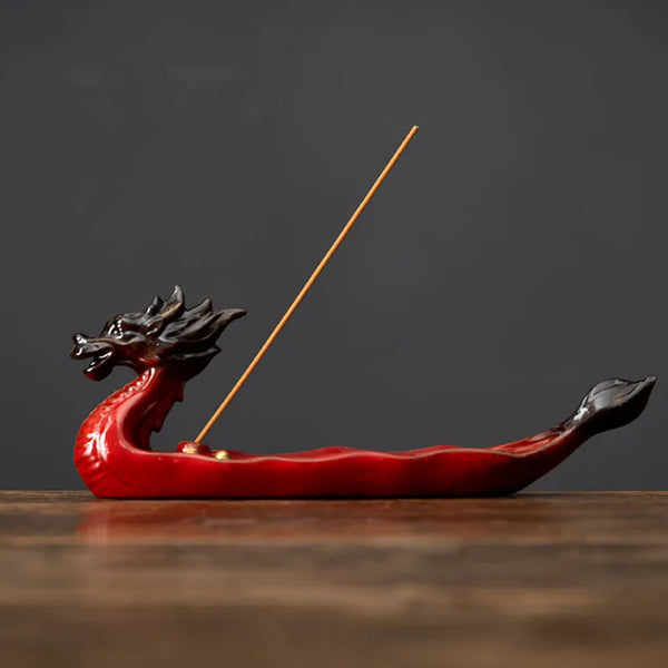 Dragon Boat Incense Holder-ToShay.org