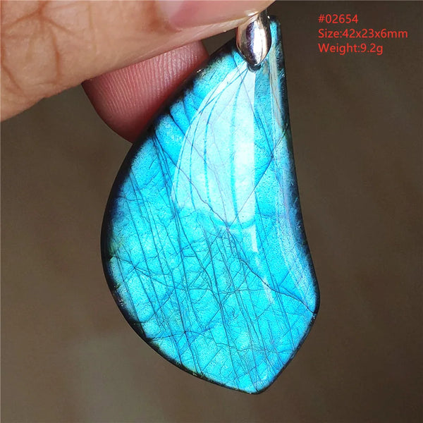Blue Light Labradorite Pendant-ToShay.org