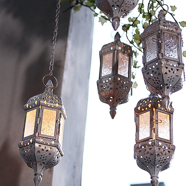 Hanging Moroccan Lanterns-ToShay.org