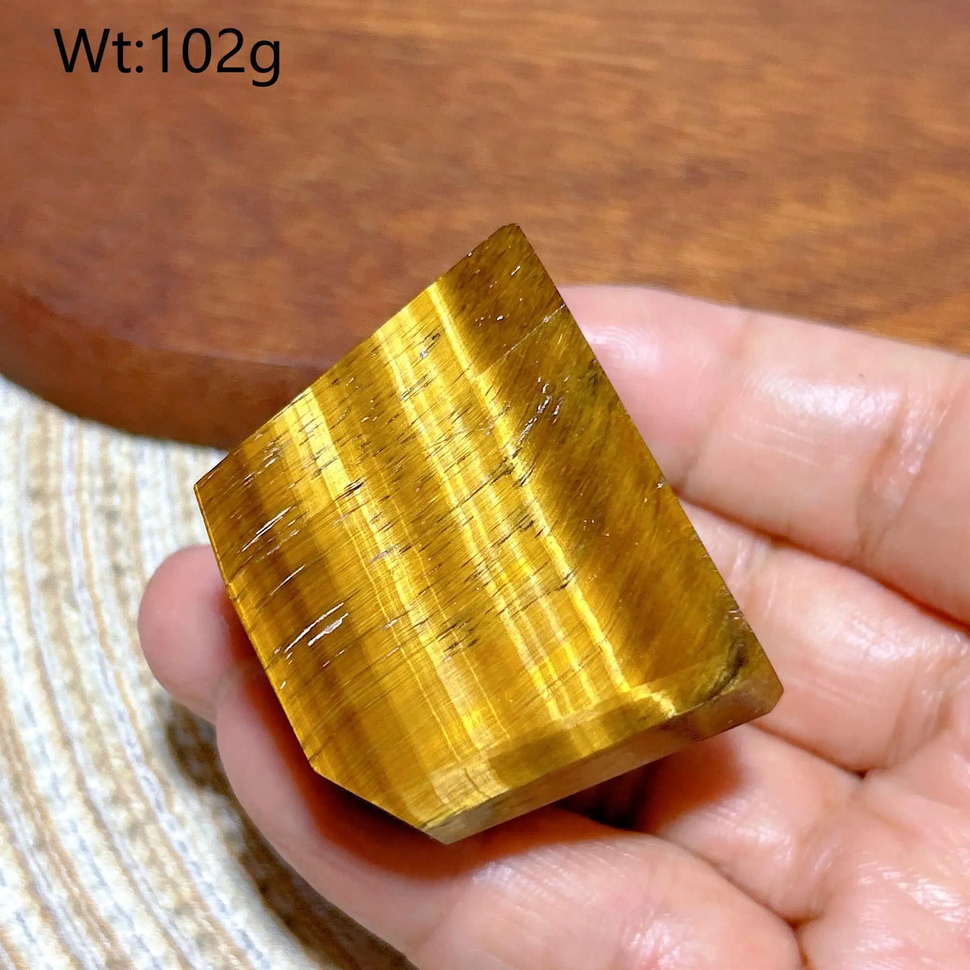 Blue Yellow Flash Tiger Eye-ToShay.org