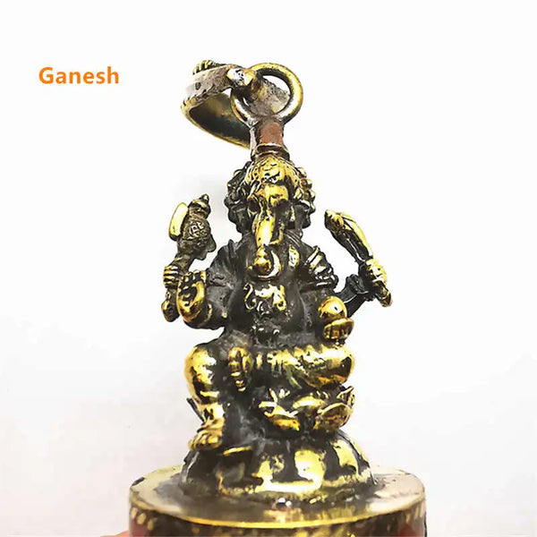 Tibetan Brass Buddha Pedants-ToShay.org