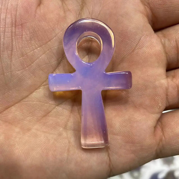 Pink Opalite Anka Cross-ToShay.org