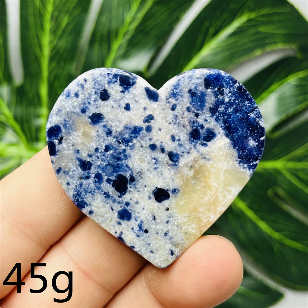 Blue Sodalite Heart-ToShay.org