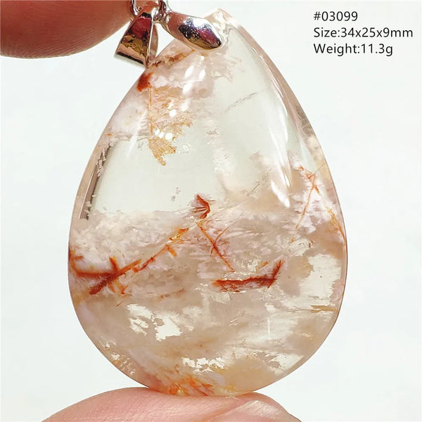 White Orange Phantom Pendant-ToShay.org