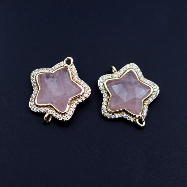 Mixed Crystal Star Charms-ToShay.org
