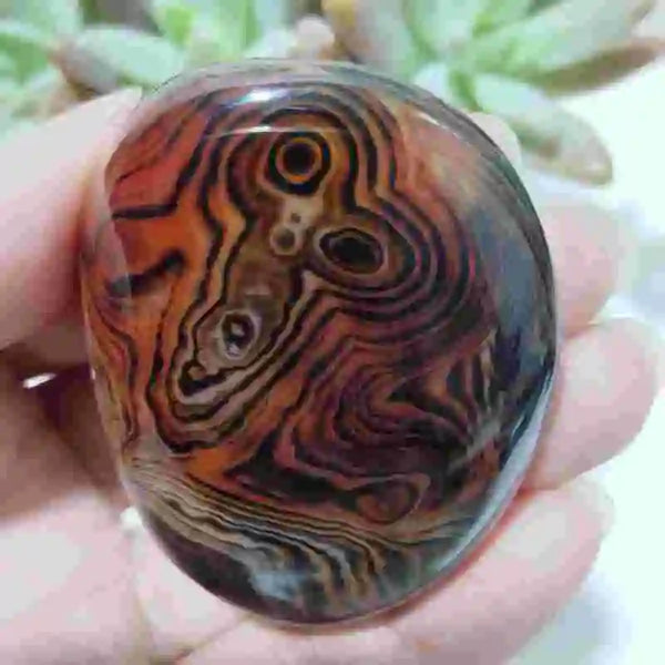 Red Lace Agate Pendant-ToShay.org