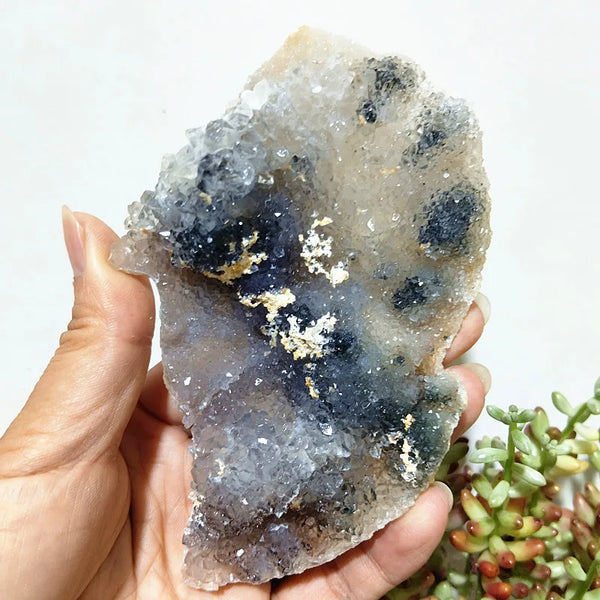 Purple Vision Crystal Cluster-ToShay.org