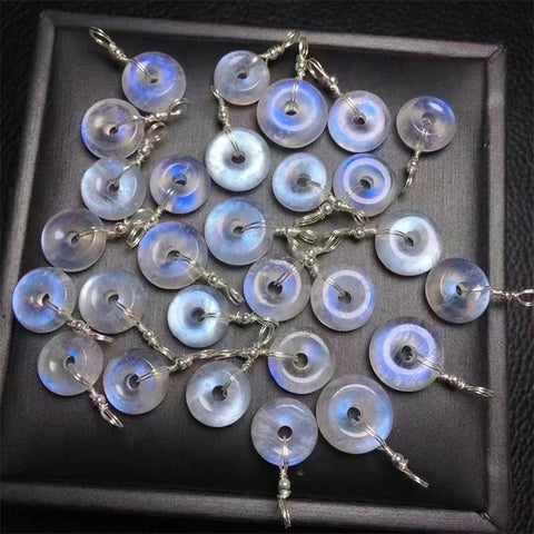 Blue Moon Donut Pendant-ToShay.org