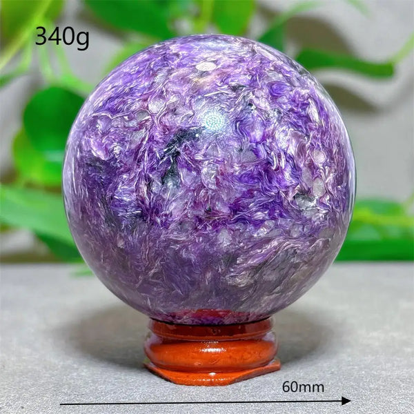 Purple Charoite Ball-ToShay.org