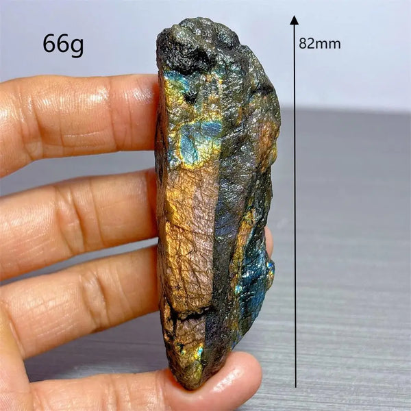 Blue Rainbow Labradorite Crystal-ToShay.org
