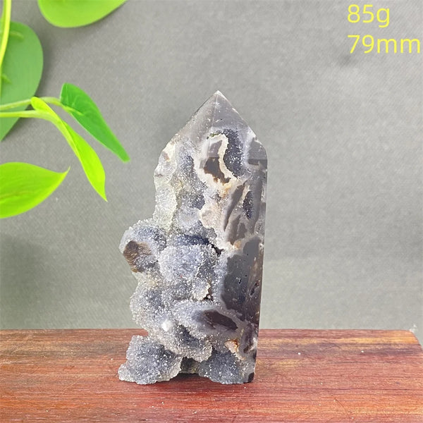 Purple Sphalerite Crystal Tower-ToShay.org