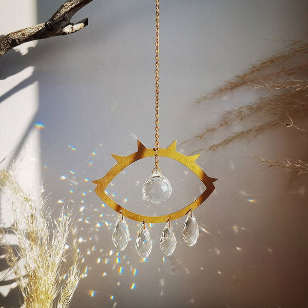 Eye Crystal Sun Catcher-ToShay.org