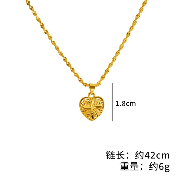 Gold Heart Pendant-ToShay.org