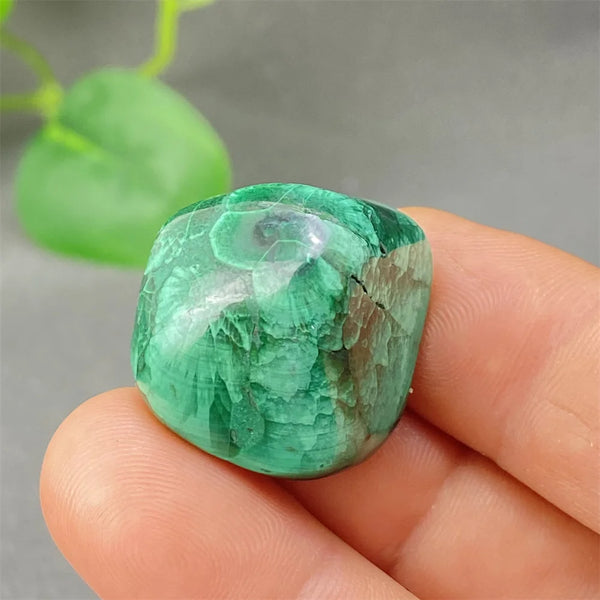 Green Malachite Tumbled Stone-ToShay.org