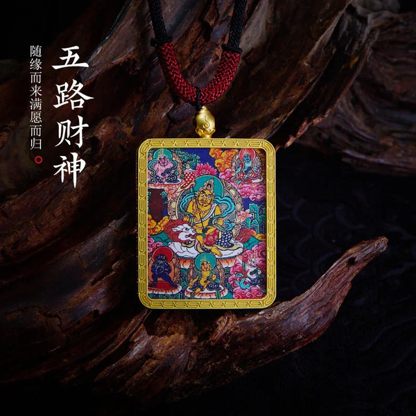 Tibetan Thangka Pendants-ToShay.org