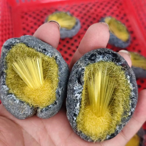 Blue Needle Pyromorphite Crystal-ToShay.org