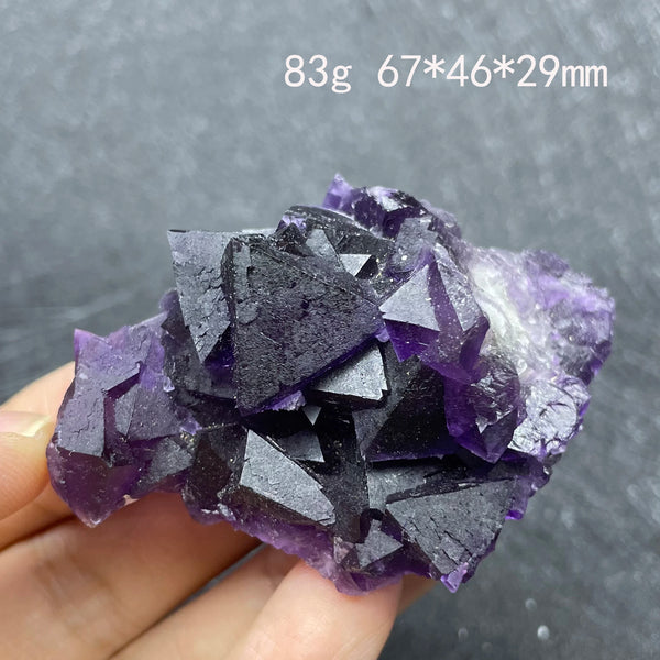 Purple Fluorite Crystal-ToShay.org