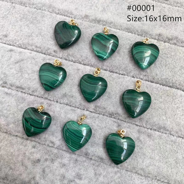 Green Malachite Pendant-ToShay.org