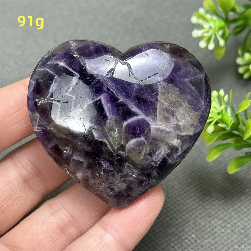 Purple Dream Amethyst Heart-ToShay.org