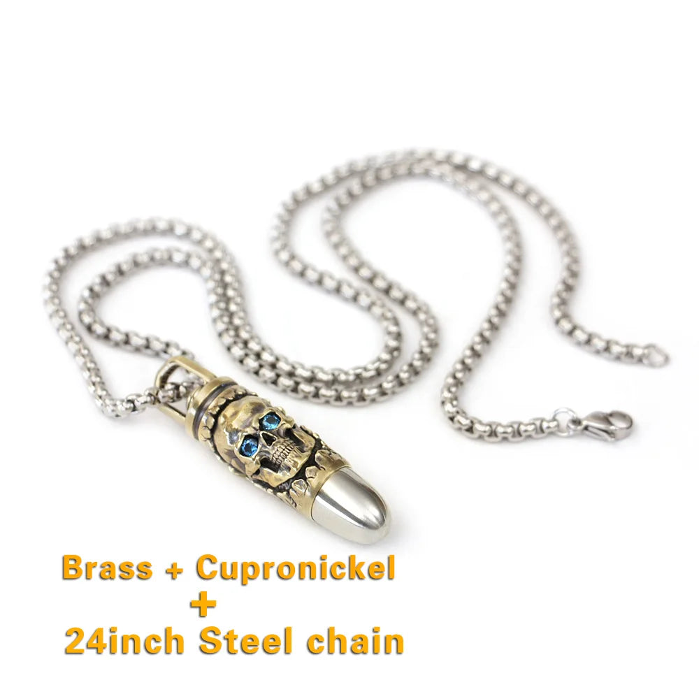 Silver Skull Pendant-ToShay.org