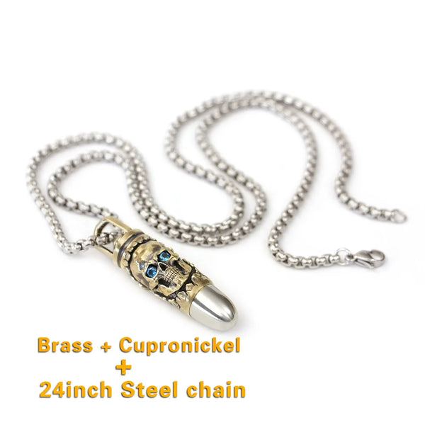 Silver Skull Pendant-ToShay.org