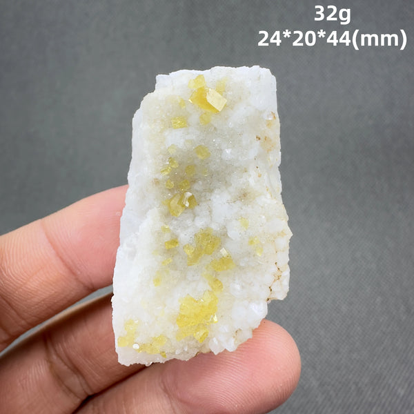 Yellow Barite Mineral Quartz-ToShay.org