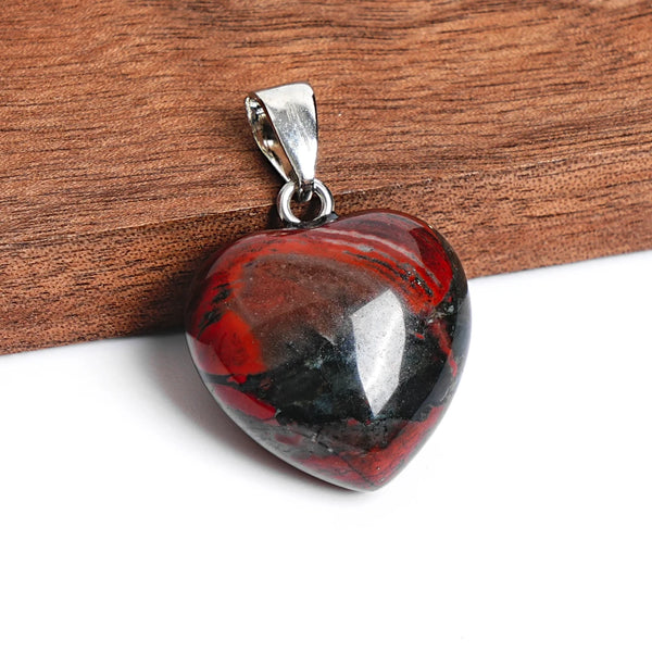 Green Blood Stone Heart-ToShay.org