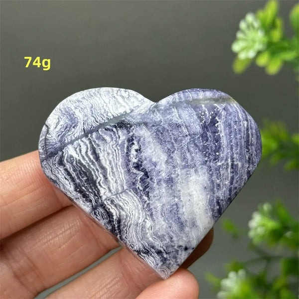 Purple Malachite Heart-ToShay.org