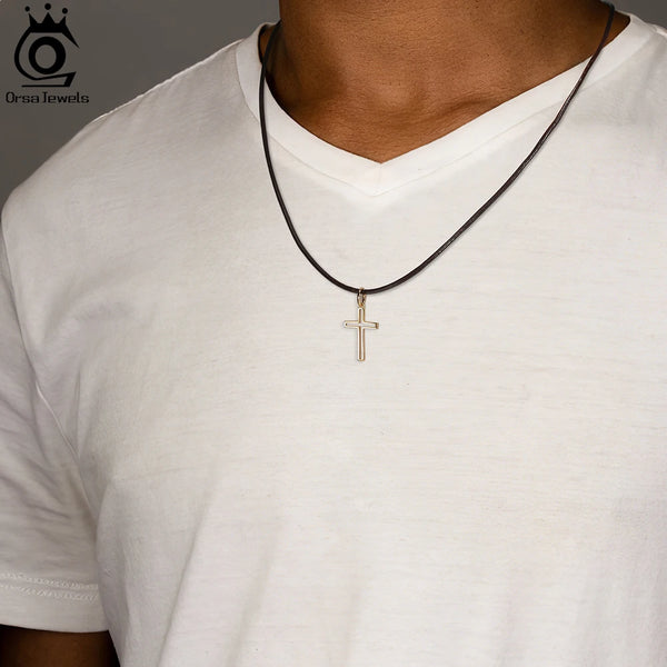 Silver Cross Pendant-ToShay.org