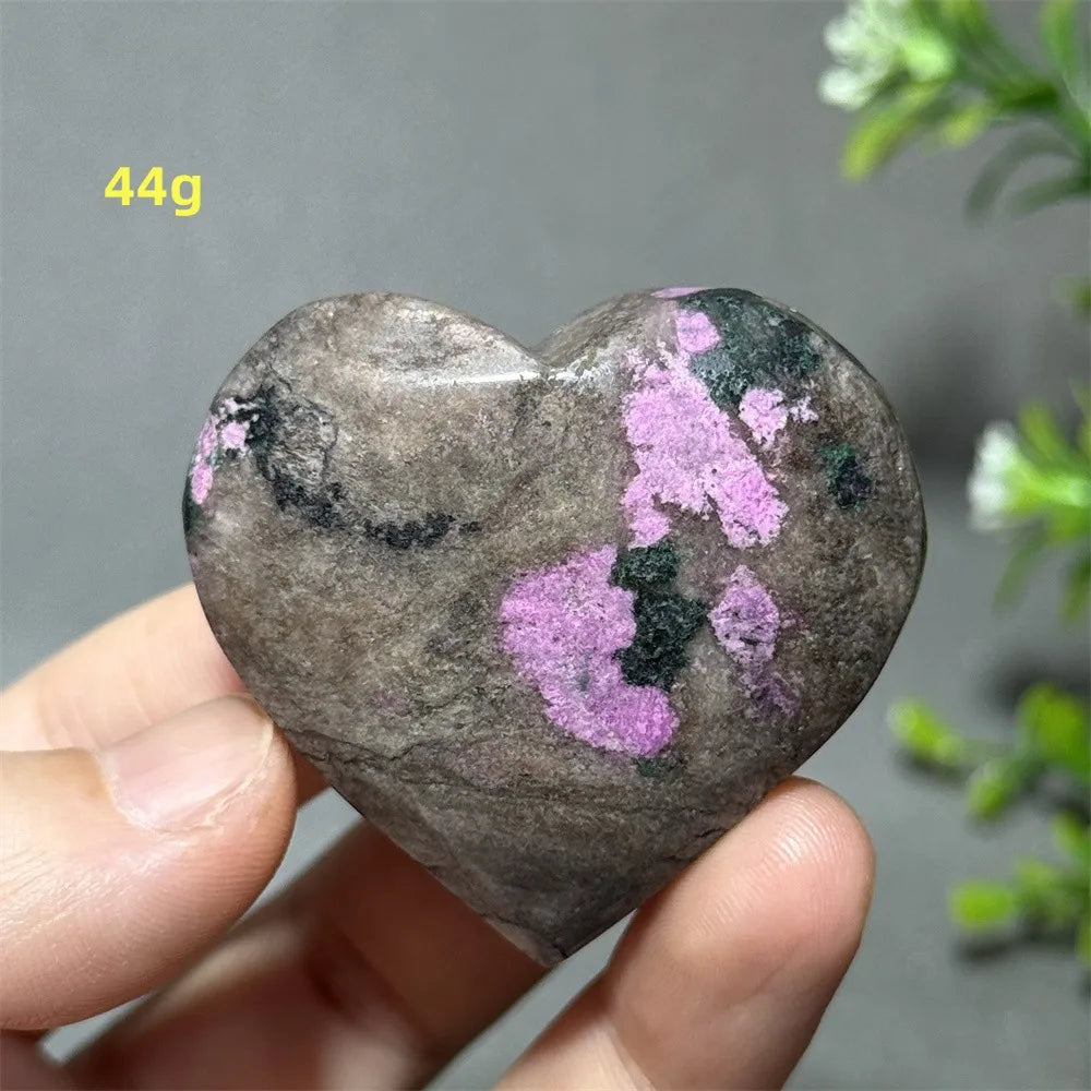 Pink Cobalt Calcite Heart-ToShay.org