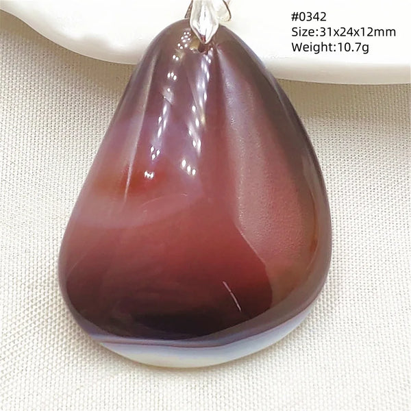 Grey Brown Agate Pendant-ToShay.org
