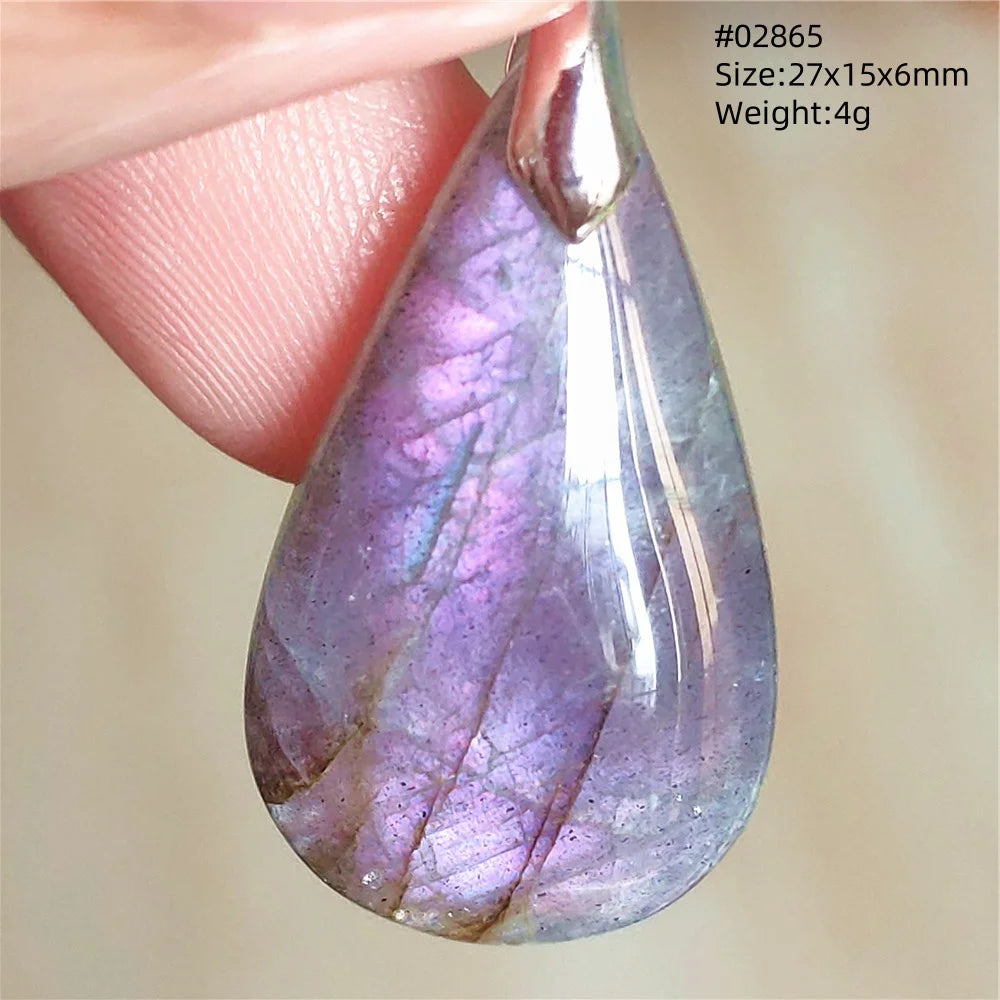 Blue Light Labradorite Pendant-ToShay.org