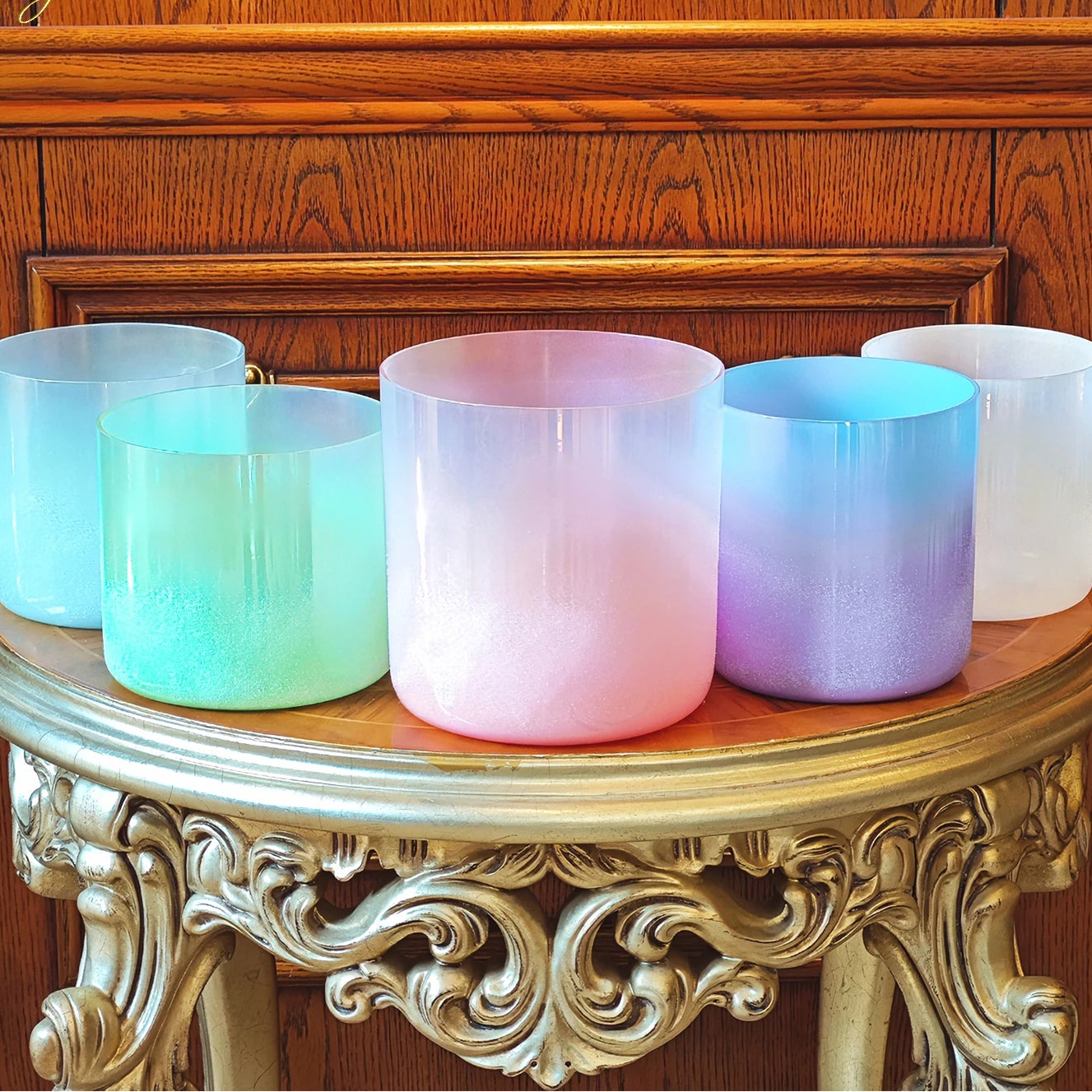 Mixed Crystal Singing Bowl Set-ToShay.org
