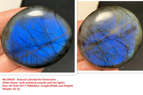 Orange Red Light Labradorite-ToShay.org