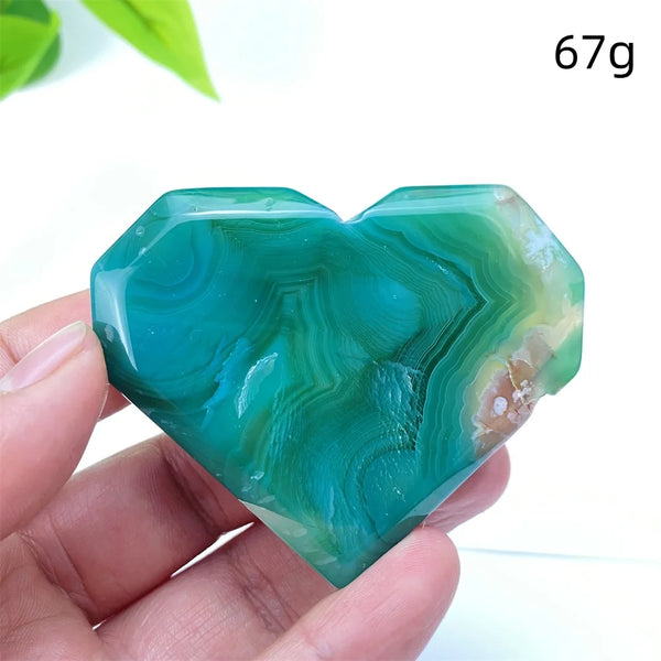 Green Cherry Blossom Agate-ToShay.org