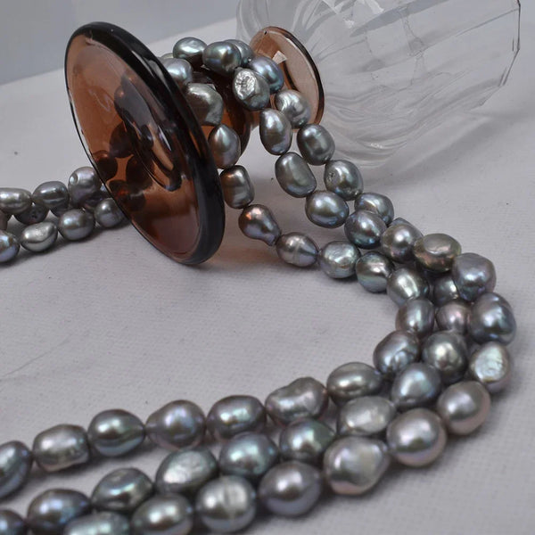 Grey Pearl Beads-ToShay.org