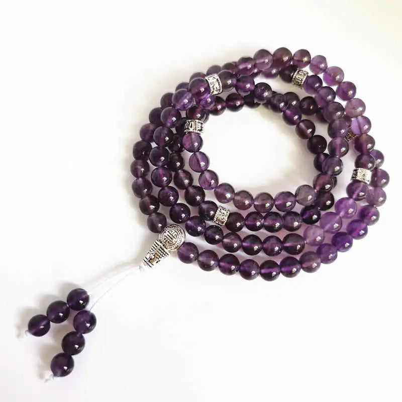 Purple Amethyst Prayer Beads-ToShay.org