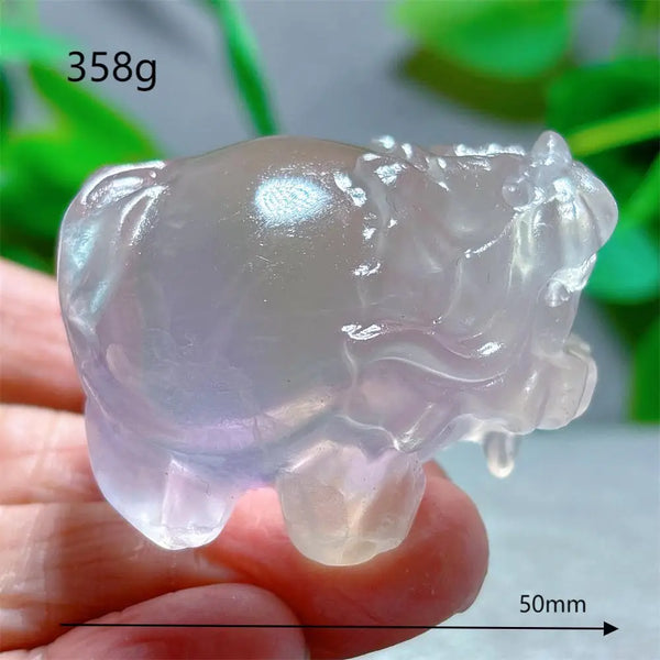 Rainbow Fluorite Dragon Turtle-ToShay.org