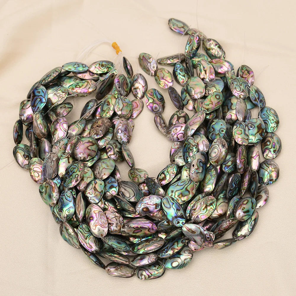 Green Abalone Shell Beads-ToShay.org
