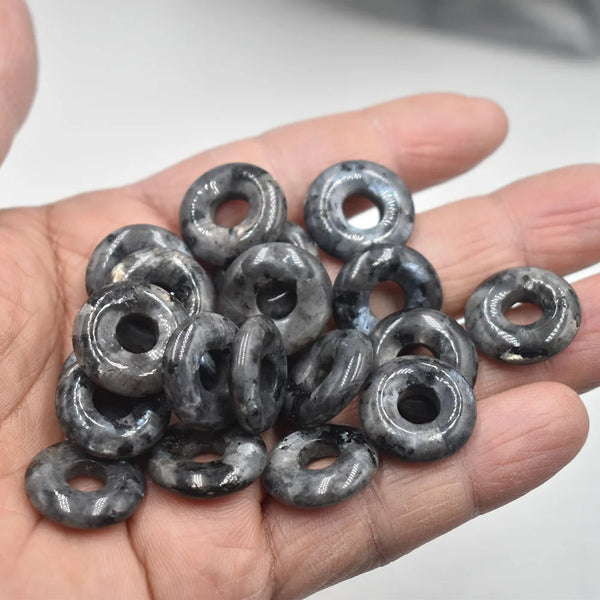 Mixed Crystal Donut Beads-ToShay.org