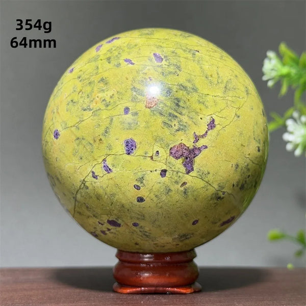 Green Atlantis Mineral Ball-ToShay.org