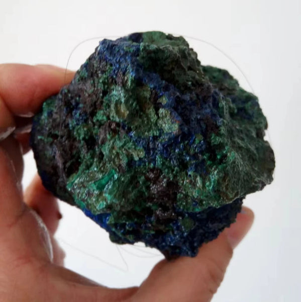 Blue Azurite Malachite Crystal-ToShay.org