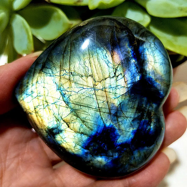 Blue Labrador Stone Heart-ToShay.org