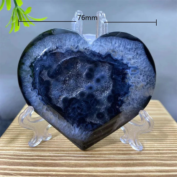 Black Agate Heart-ToShay.org