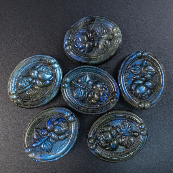 Blue Flash Labradorite Pendant-ToShay.org