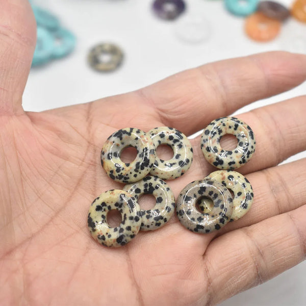 Mixed Crystal Donut Beads-ToShay.org